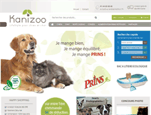 Tablet Screenshot of kanizoo.com
